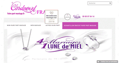 Desktop Screenshot of faire-part-mariage.fr